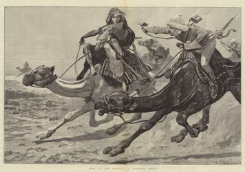 Krieg in der Wüste, ein laufender Kampf